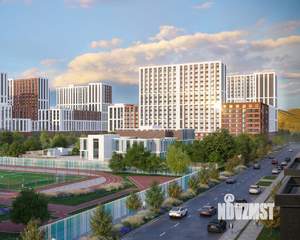 3-к квартира, строящийся дом, 75м2, 13/18 этаж