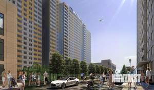 2-к квартира, строящийся дом, 65м2, 5/22 этаж