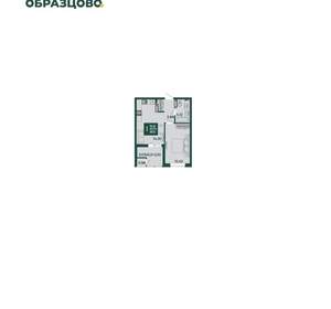 1-к квартира, вторичка, 38м2, 14/18 этаж