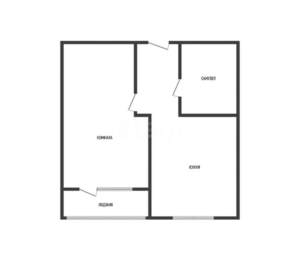 1-к квартира, вторичка, 32м2, 9/9 этаж