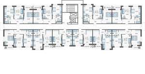 2-к квартира, вторичка, 52м2, 10/16 этаж