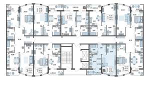 1-к квартира, вторичка, 40м2, 21/20 этаж