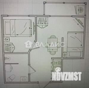 Студия квартира, вторичка, 29м2, 1/3 этаж