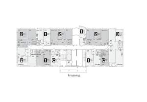 1-к квартира, вторичка, 39м2, 1/16 этаж