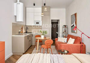 Студия квартира, вторичка, 30м2, 13/24 этаж