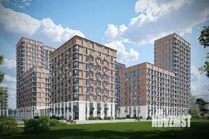 1-к квартира, строящийся дом, 37м2, 9/9 этаж