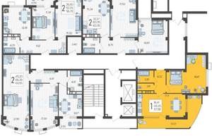 1-к квартира, вторичка, 58м2, 10/21 этаж