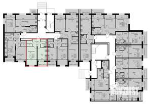 1-к квартира, вторичка, 41м2, 1/3 этаж