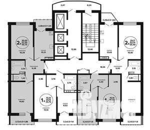 2-к квартира, вторичка, 57м2, 6/24 этаж