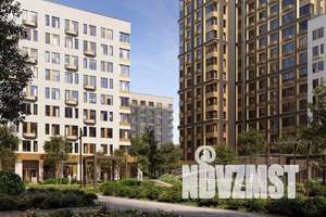 3-к квартира, строящийся дом, 73м2, 2/9 этаж