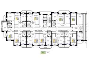 2-к квартира, вторичка, 67м2, 3/19 этаж