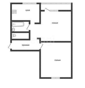 2-к квартира, вторичка, 75м2, 19/23 этаж
