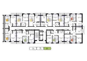 3-к квартира, вторичка, 55м2, 3/16 этаж