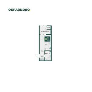 Студия квартира, вторичка, 24м2, 2/18 этаж