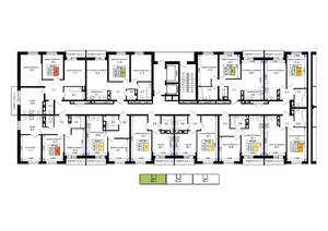 1-к квартира, вторичка, 37м2, 4/16 этаж