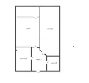 1-к квартира, вторичка, 39м2, 8/11 этаж