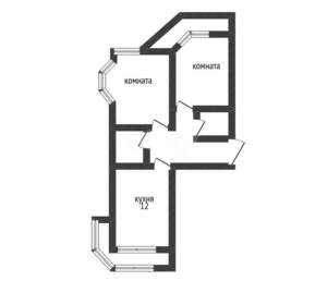 2-к квартира, вторичка, 65м2, 8/10 этаж
