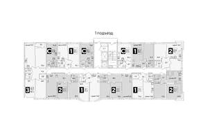 1-к квартира, вторичка, 41м2, 9/16 этаж