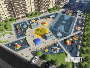2-к квартира, строящийся дом, 64м2, 17/24 этаж