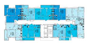 3-к квартира, сданный дом, 81м2, 5/23 этаж