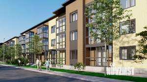 2-к квартира, строящийся дом, 58м2, 3/3 этаж