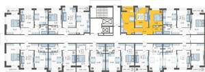 2-к квартира, вторичка, 53м2, 9/12 этаж