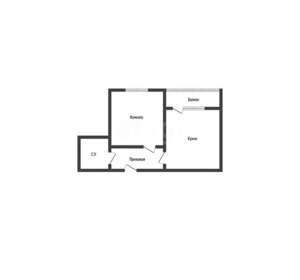1-к квартира, вторичка, 37м2, 4/15 этаж