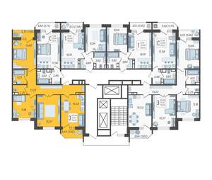 3-к квартира, вторичка, 79м2, 18/23 этаж