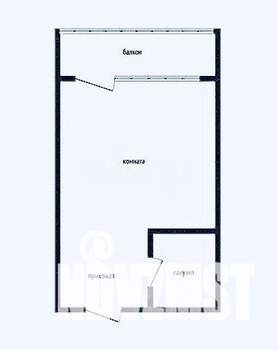 Студия квартира, вторичка, 24м2, 2/10 этаж