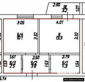 1-к квартира, вторичка, 34м2, 1/3 этаж