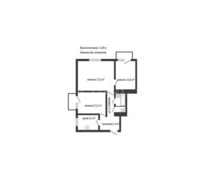 3-к квартира, вторичка, 69м2, 3/5 этаж