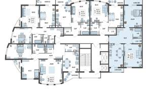 2-к квартира, вторичка, 83м2, 17/20 этаж