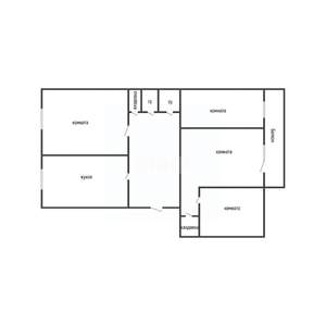 4-к квартира, вторичка, 80м2, 5/5 этаж
