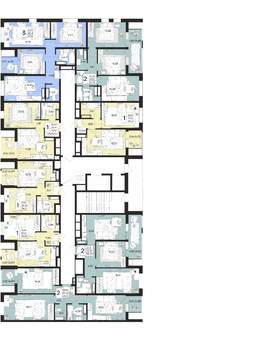 2-к квартира, вторичка, 64м2, 18/18 этаж