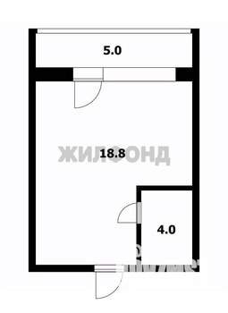 Студия квартира, вторичка, 23м2, 1/3 этаж