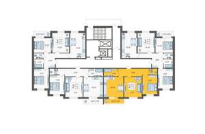 2-к квартира, вторичка, 58м2, 8/12 этаж