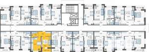 1-к квартира, вторичка, 36м2, 5/12 этаж