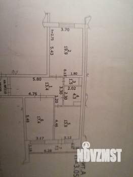 2-к квартира, вторичка, 70м2, 16/17 этаж