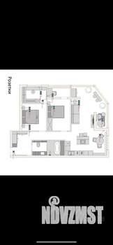 2-к квартира, вторичка, 81м2, 23/24 этаж