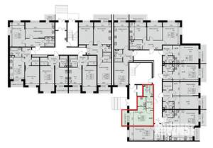Студия квартира, строящийся дом, 31м2, 1/3 этаж