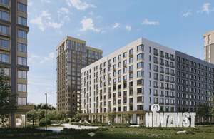 2-к квартира, строящийся дом, 68м2, 15/18 этаж