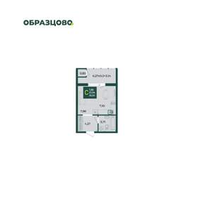 Студия квартира, вторичка, 27м2, 2/18 этаж