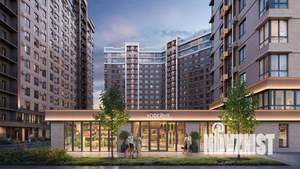 3-к квартира, строящийся дом, 75м2, 13/16 этаж