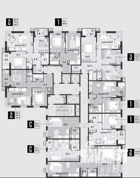 Студия квартира, вторичка, 29м2, 4/18 этаж