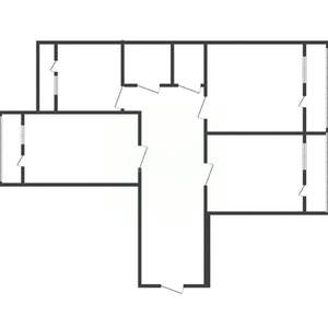 3-к квартира, вторичка, 78м2, 17/19 этаж