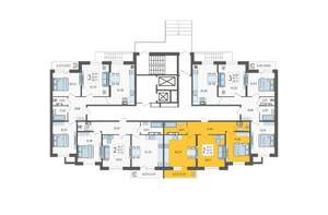 2-к квартира, вторичка, 58м2, 7/12 этаж