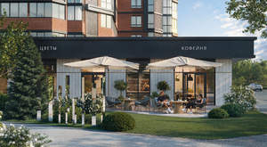 1-к квартира, строящийся дом, 41м2, 13/24 этаж