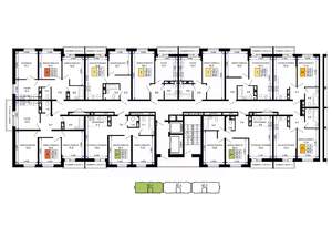 2-к квартира, вторичка, 57м2, 9/16 этаж