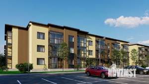 2-к квартира, строящийся дом, 58м2, 3/3 этаж