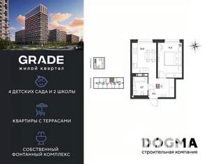 1-к квартира, вторичка, 32м2, 15/18 этаж